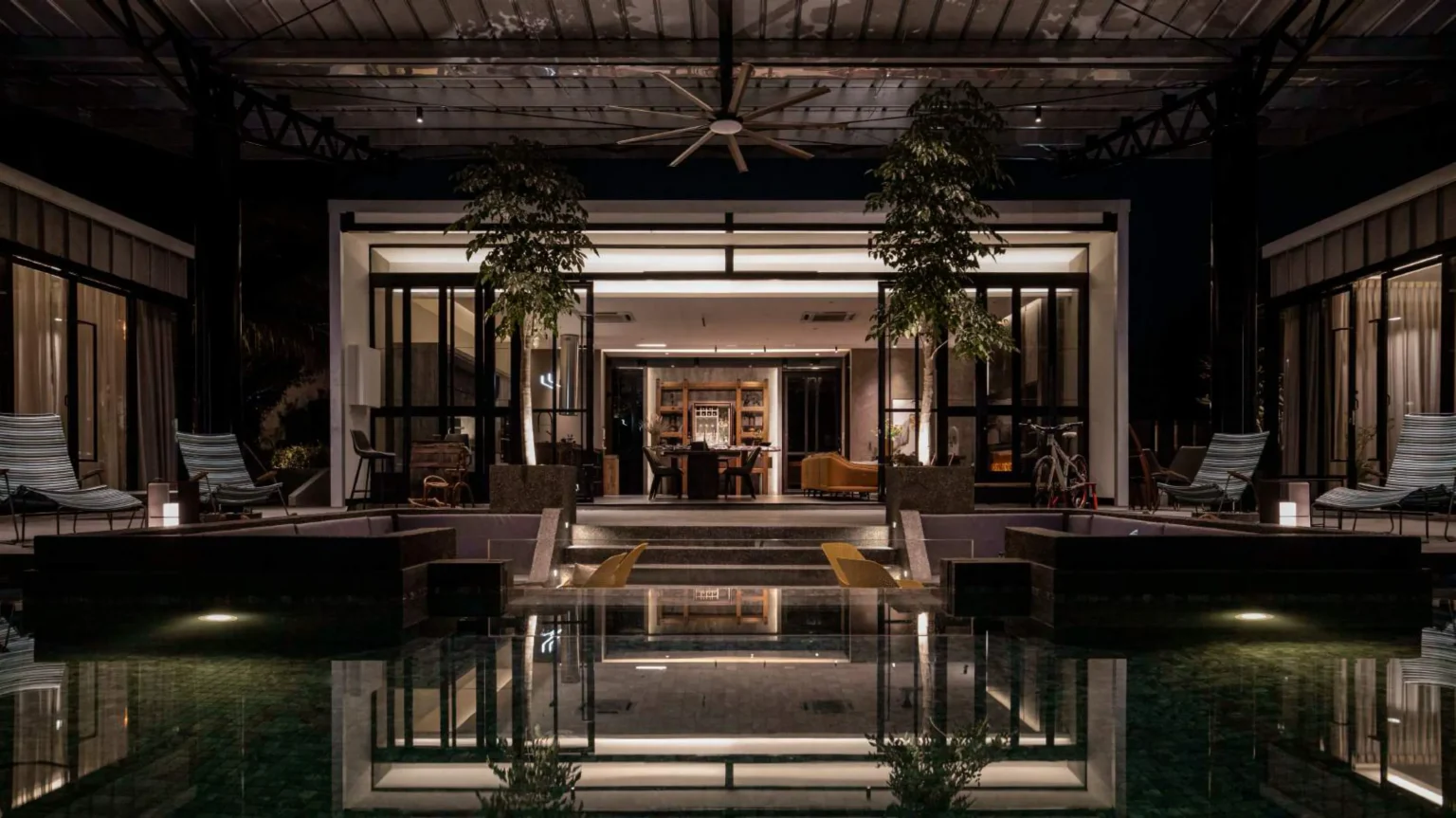 Spacious indoor and outdoor area at YiVilla